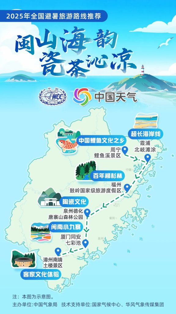 【清凉一夏·避暑旅行指南】中国气象局权威发布16条暑期黄金避暑路线插图12 【清凉一夏·避暑旅行指南】中国气象局权威发布16条暑期黄金避暑路线插图12