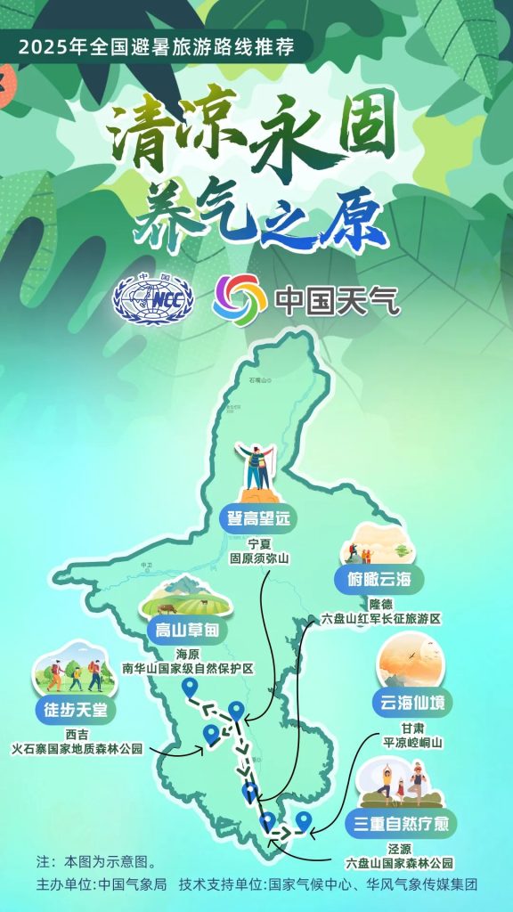 【清凉一夏·避暑旅行指南】中国气象局权威发布16条暑期黄金避暑路线插图4 【清凉一夏·避暑旅行指南】中国气象局权威发布16条暑期黄金避暑路线插图4