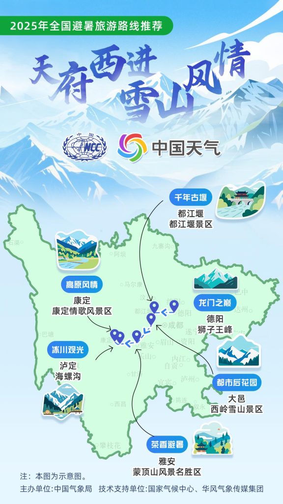 【清凉一夏·避暑旅行指南】中国气象局权威发布16条暑期黄金避暑路线插图7 【清凉一夏·避暑旅行指南】中国气象局权威发布16条暑期黄金避暑路线插图7